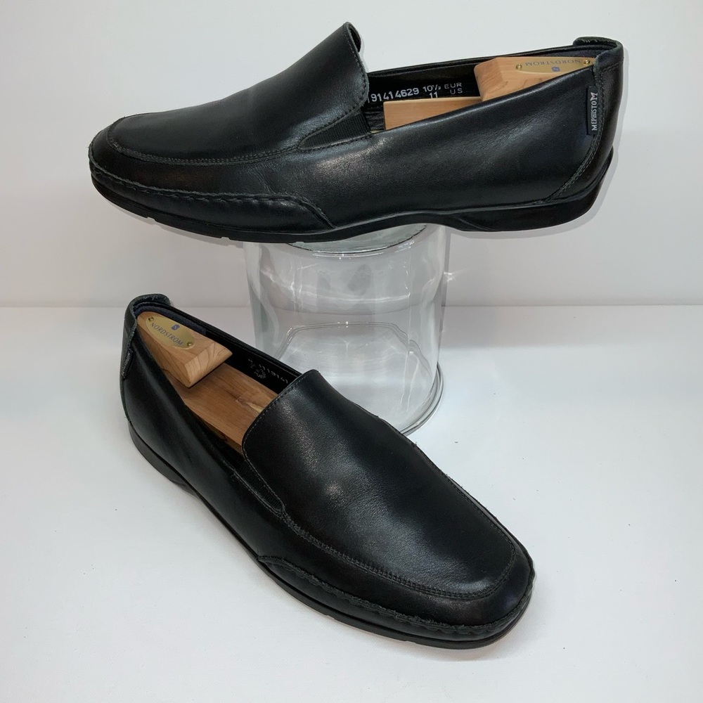 Men’s Mephisto Edlef Black Loafers Size 11